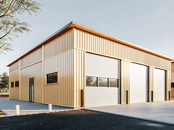 Single-Slope Roof Warehouse