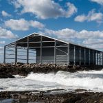 Why are steel structures preferred in coastal and pacific rim regions? steel structure building