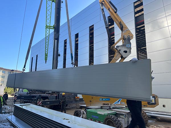 modern factory construction