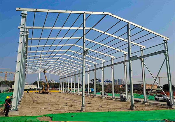 portal frame steel building