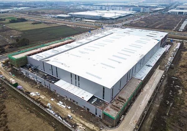 high-standard steel structure factory